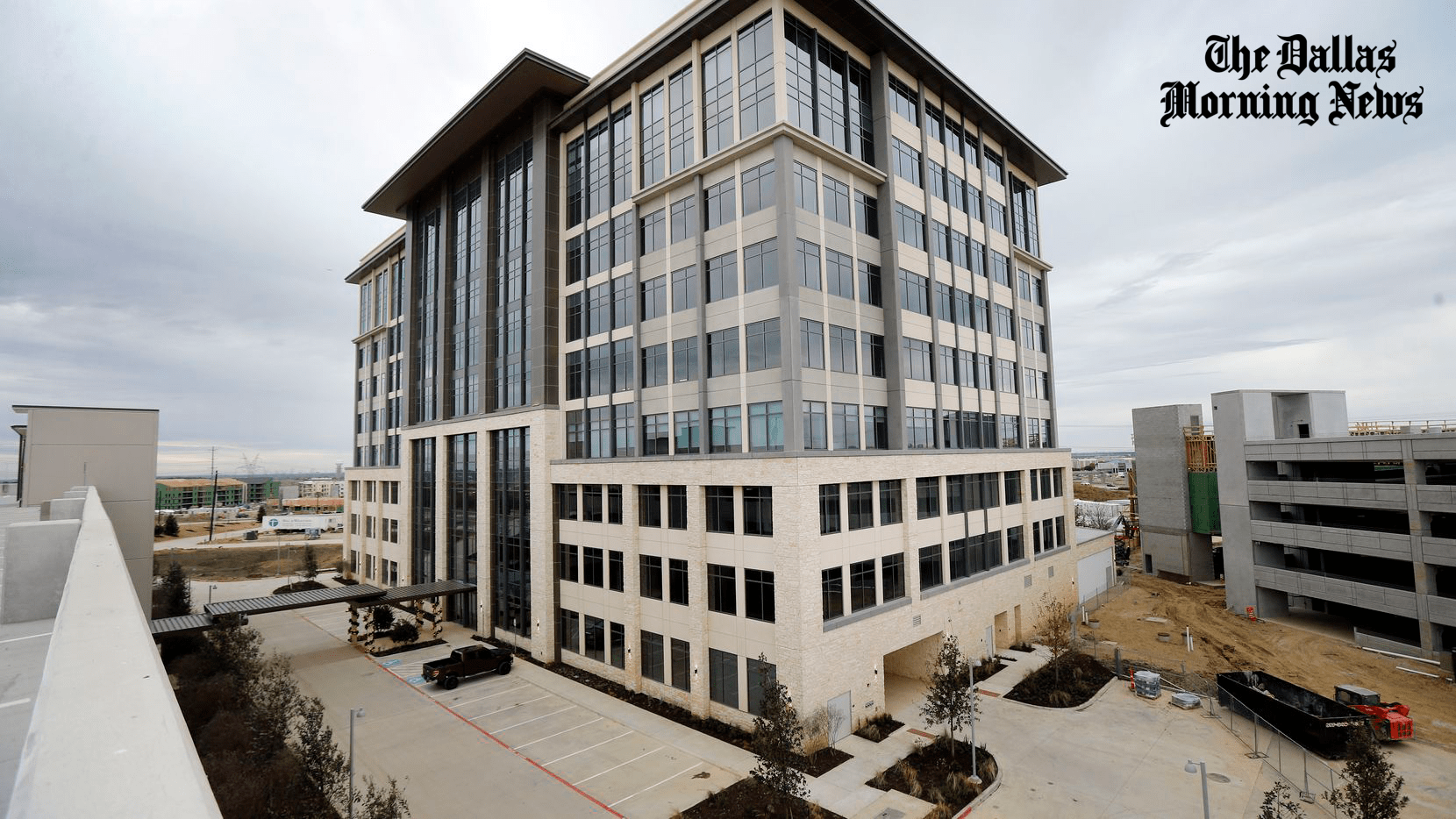 North Carolina-based McAdams Co., plans to move in the fall to The Realm at Castle Hills, an office tower on State Highway 121 in Lewisville.(Tom Fox / Staff Photographer)